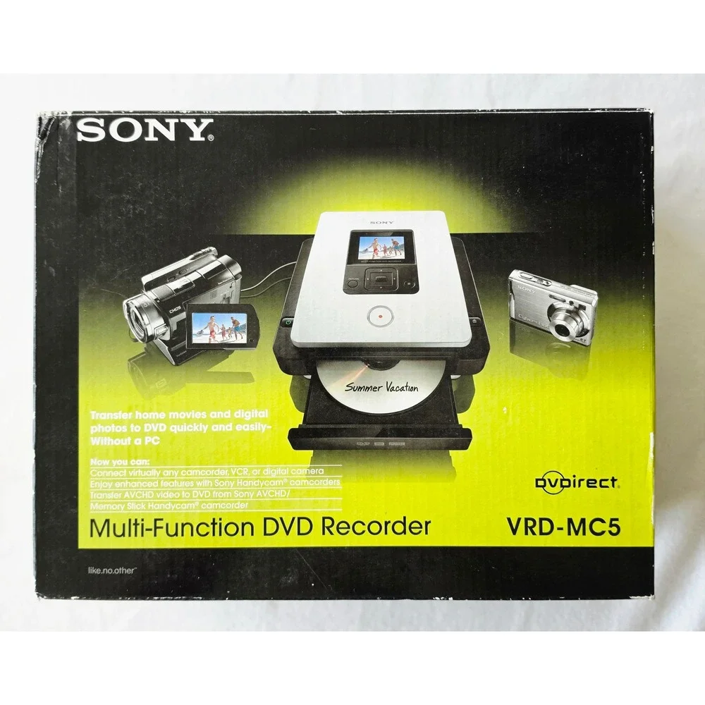 Sony DVDirect VRD-MC5 Multi-Function DVD Recorder Transfer Photos Video to DVD